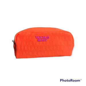 Victoria’s Secret Orange Pink Makeup Bag